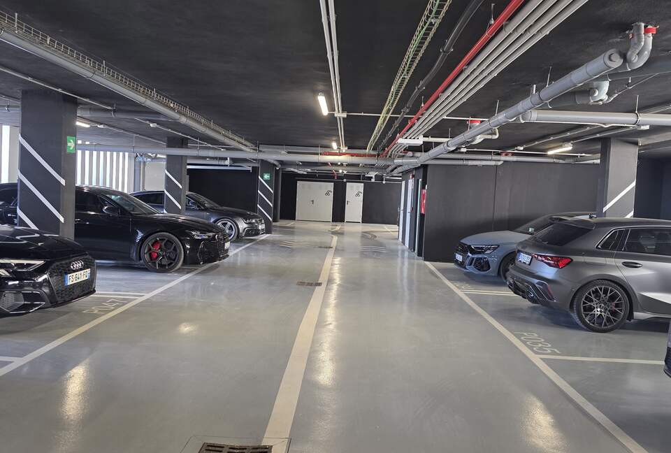 Private and enclosed parking