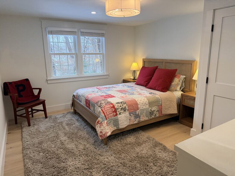 Queen bedroom on first floor