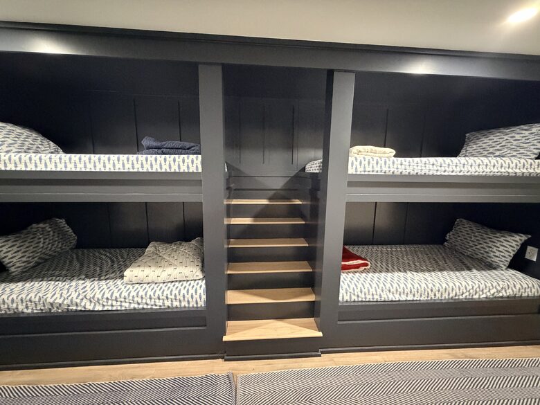 Basement bunk beds