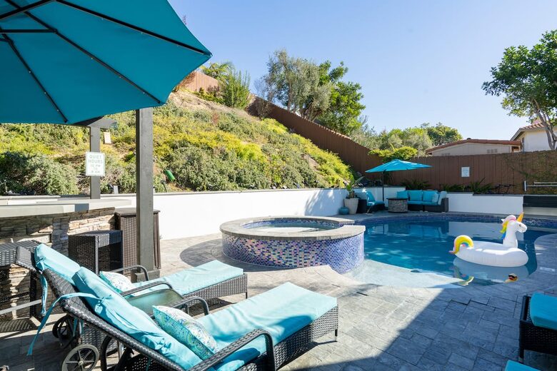 Private Pool, Spa and Outdoor Kitchen Estate in La Jolla - San Diego, California