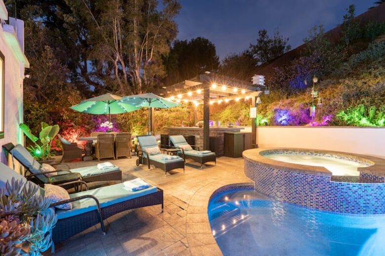 Private Pool, Spa and Outdoor Kitchen Estate in La Jolla - San Diego, California