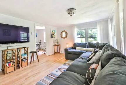 Living Room + TV next to Office