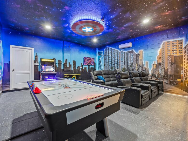 Immersive Disney Themed Retreat with Private Pool in Solterra Resort - Davenport, Florida