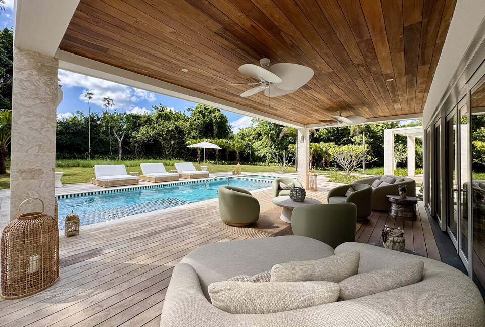 The Pool Centered Villa at Casa de Campo - La Romana, Dominican Republic