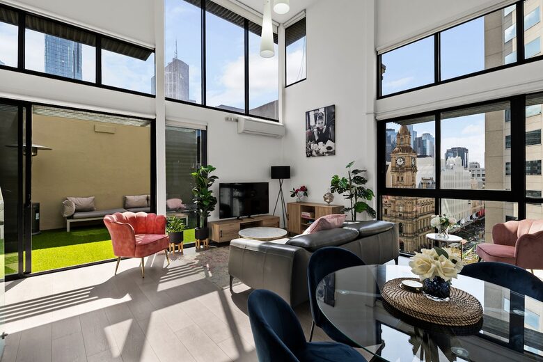 Clocktower Penthouse with Private Terrace Over Bourke Street - Melbourne, Australia