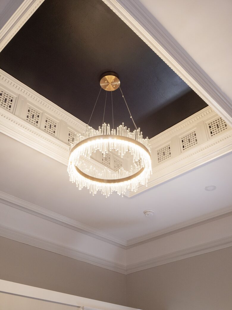 Master bedroom chandelier