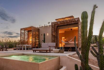Solar-Powered Desert Retreat with Rooftop Views near La Ventana - El Sargento, Mexico