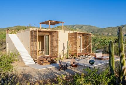 Solar-Powered Desert Retreat with Rooftop Views near La Ventana - El Sargento, Mexico