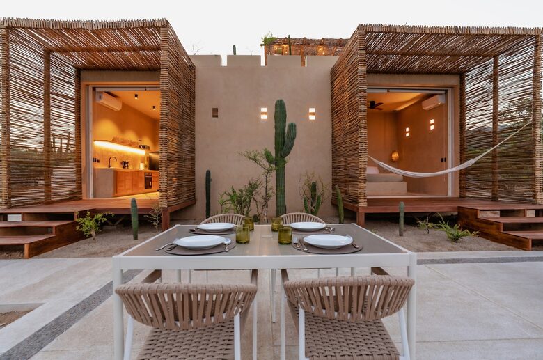 Solar-Powered Desert Retreat with Rooftop Views near La Ventana - El Sargento, Mexico