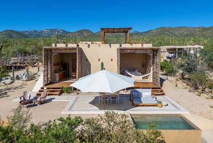 Solar-Powered Desert Retreat with Rooftop Views near La Ventana - El Sargento, Mexico