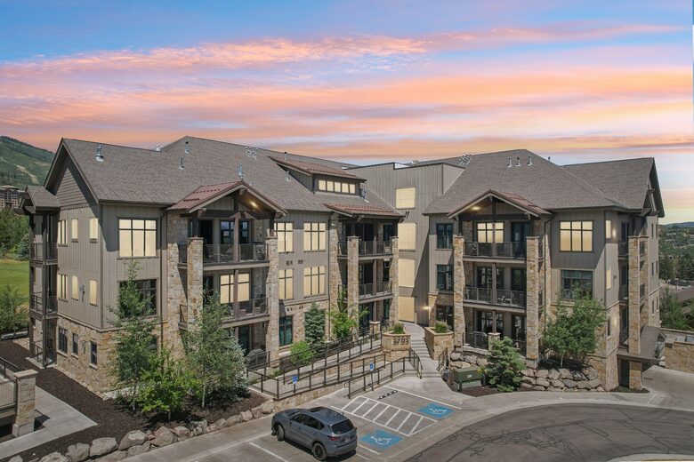 Sunset Over the Fairway, Facing Park City’s Slopes - Park City, Utah