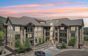 Sunset Over the Fairway, Facing Park City’s Slopes - Park City, Utah