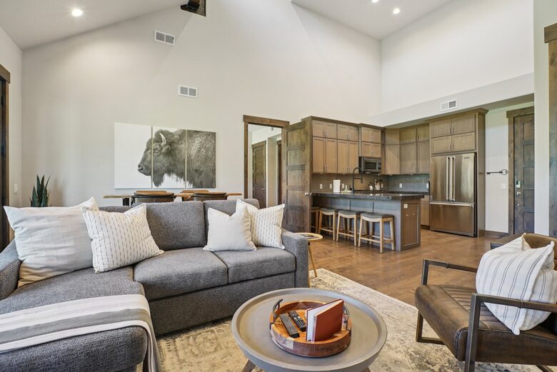 Sunset Over the Fairway, Facing Park City’s Slopes - Park City, Utah