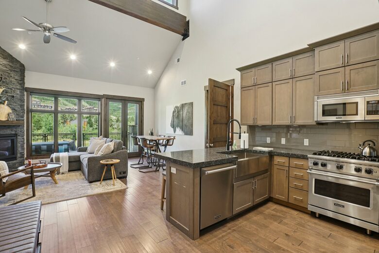 Sunset Over the Fairway, Facing Park City’s Slopes - Park City, Utah