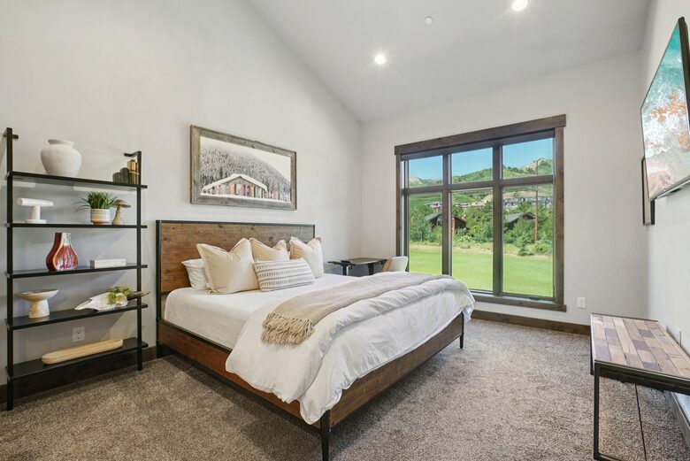 Sunset Over the Fairway, Facing Park City’s Slopes - Park City, Utah