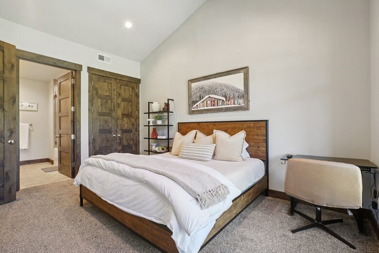 Sunset Over the Fairway, Facing Park City’s Slopes - Park City, Utah