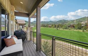 Sunset Over the Fairway, Facing Park City’s Slopes - Park City, Utah