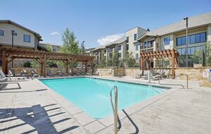 Sunset Over the Fairway, Facing Park City’s Slopes - Park City, Utah