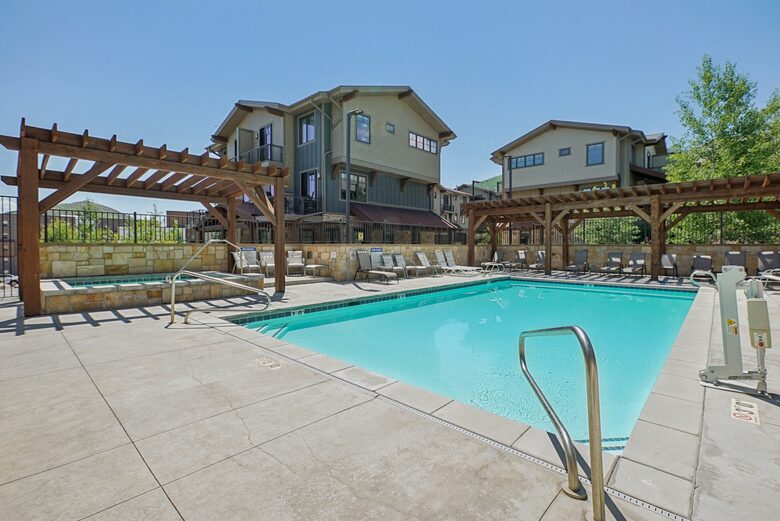 Sunset Over the Fairway, Facing Park City’s Slopes - Park City, Utah