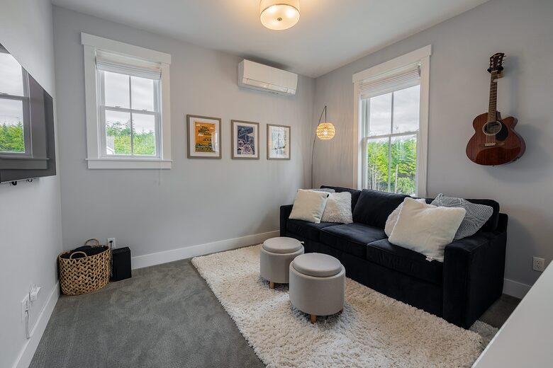 Upstairs media room with Queen pull-out, TV, Xbox