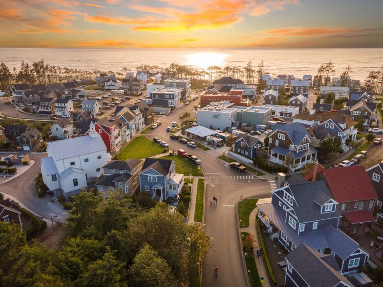 The vibrant beach town of Seabrook