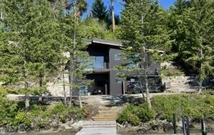 veiw from dock towards the house