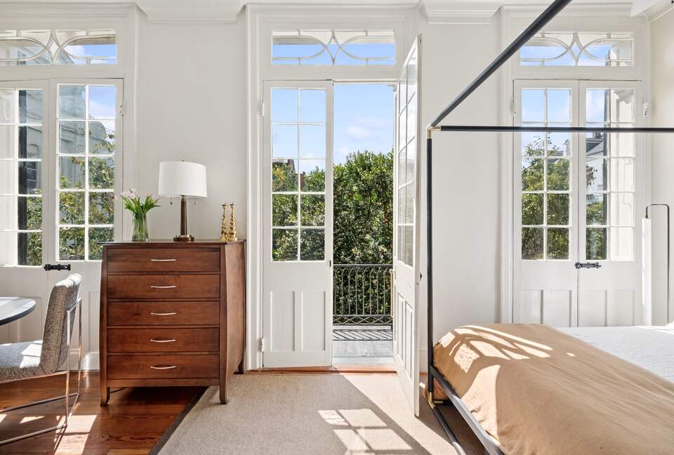 Historic French Quarter Studio with Balcony & Cathedral Views - New Orleans, Louisiana