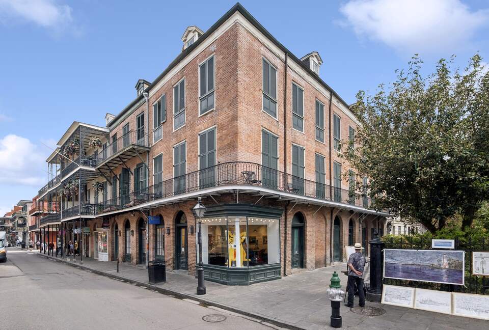 Historic French Quarter Studio with Balcony & Cathedral Views - New Orleans, Louisiana