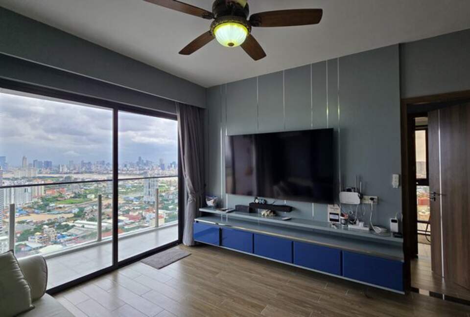Phnom Penh Panorama | 42nd Floor Three-River View Residence - Phnom Penh, Cambodia