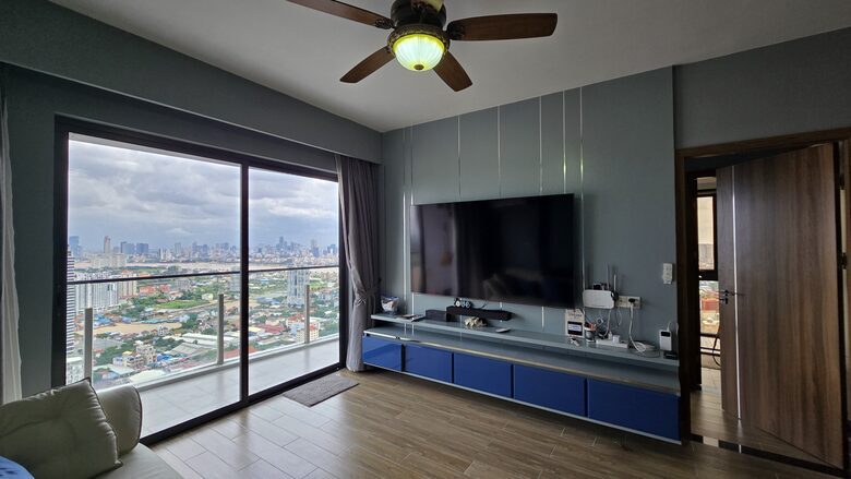 Phnom Penh Panorama | 42nd Floor Three-River View Residence - Phnom Penh, Cambodia