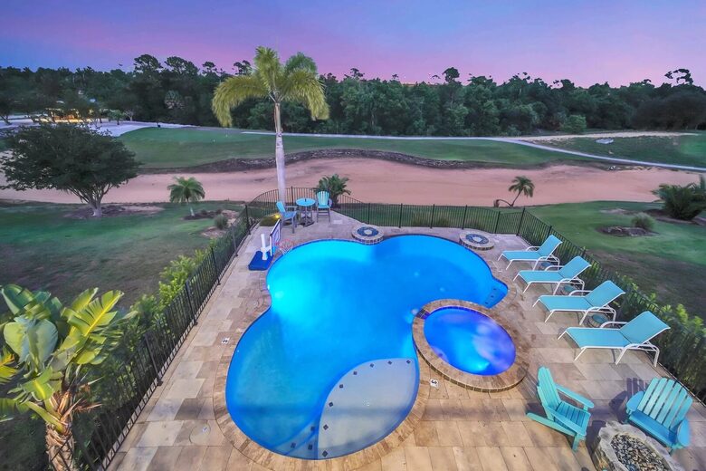Luxury Reunion Resort Villa with Infinity Pool & Golf Views - Reunion, Florida