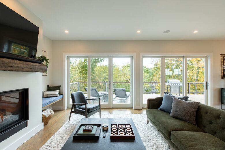 Modern Farmhouse Retreat with Waterfall Views in the Catskills - Kerhonkson, New York