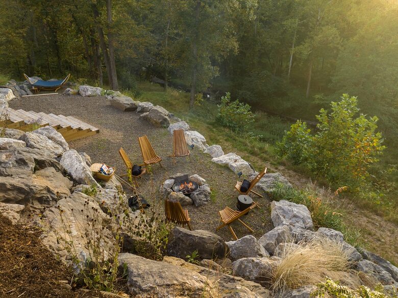 Modern Farmhouse Retreat with Waterfall Views in the Catskills - Kerhonkson, New York