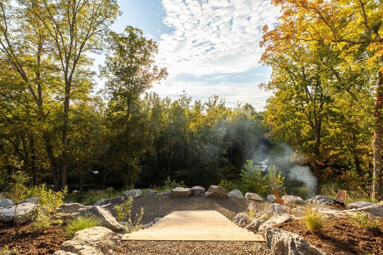 Modern Farmhouse Retreat with Waterfall Views in the Catskills - Kerhonkson, New York