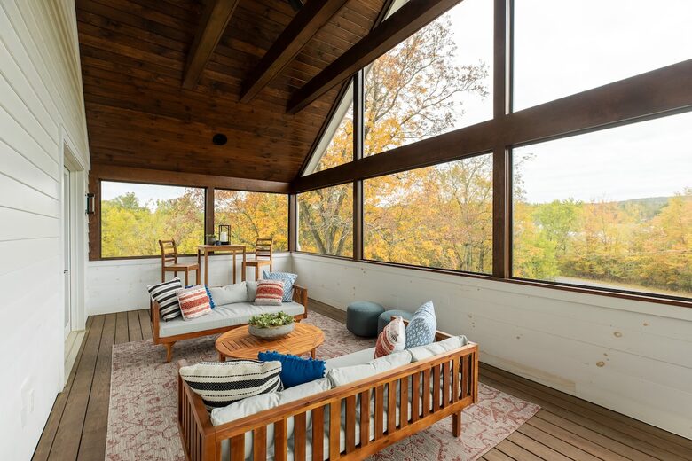 Modern Farmhouse Retreat with Waterfall Views in the Catskills - Kerhonkson, New York