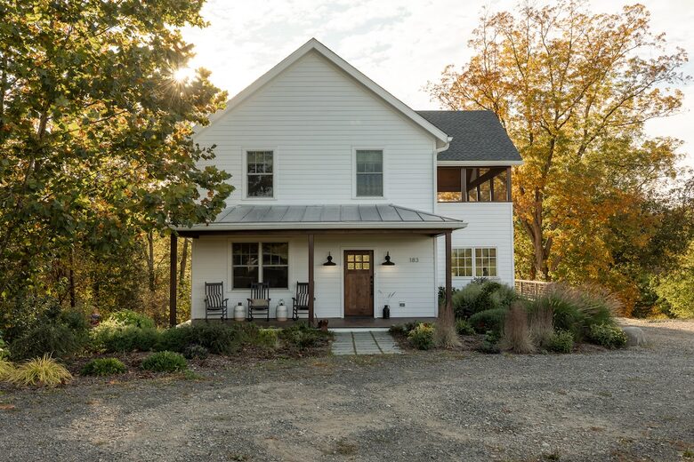 Modern Farmhouse Retreat with Waterfall Views in the Catskills - Kerhonkson, New York