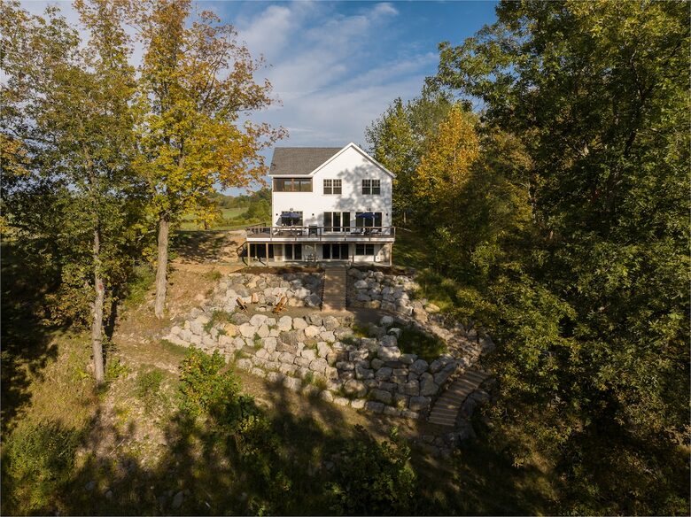 Modern Farmhouse Retreat with Waterfall Views in the Catskills - Kerhonkson, New York
