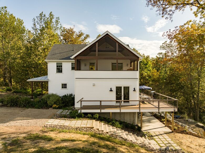 Modern Farmhouse Retreat with Waterfall Views in the Catskills - Kerhonkson, New York