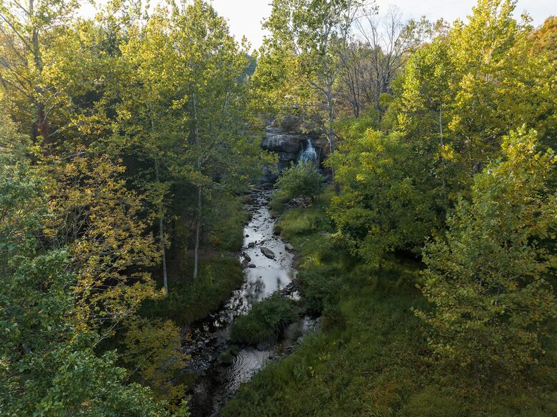 Modern Farmhouse Retreat with Waterfall Views in the Catskills - Kerhonkson, New York