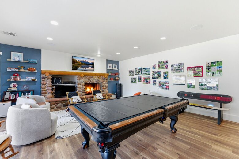 Basement Pool Table