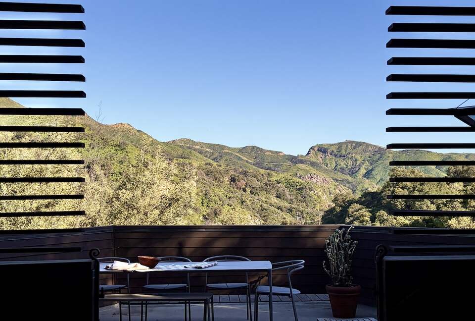 Roof Terrace and sweeping mountain views