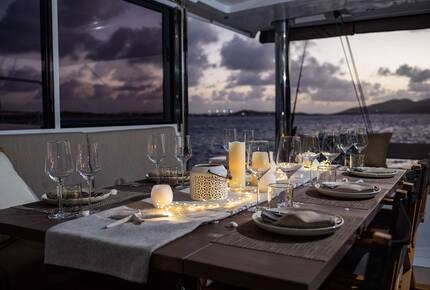 Serenity Luxury Crewed Catamaran in the Virgin Islands - Road Town, Virgin Islands, British