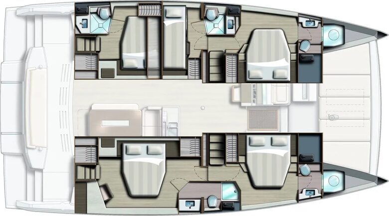 Serenity Luxury Crewed Catamaran in the Virgin Islands - Road Town, Virgin Islands, British