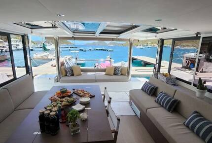 Serenity Luxury Crewed Catamaran in the Virgin Islands - Road Town, Virgin Islands, British