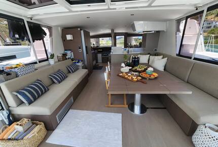 Serenity Luxury Crewed Catamaran in the Virgin Islands - Road Town, Virgin Islands, British