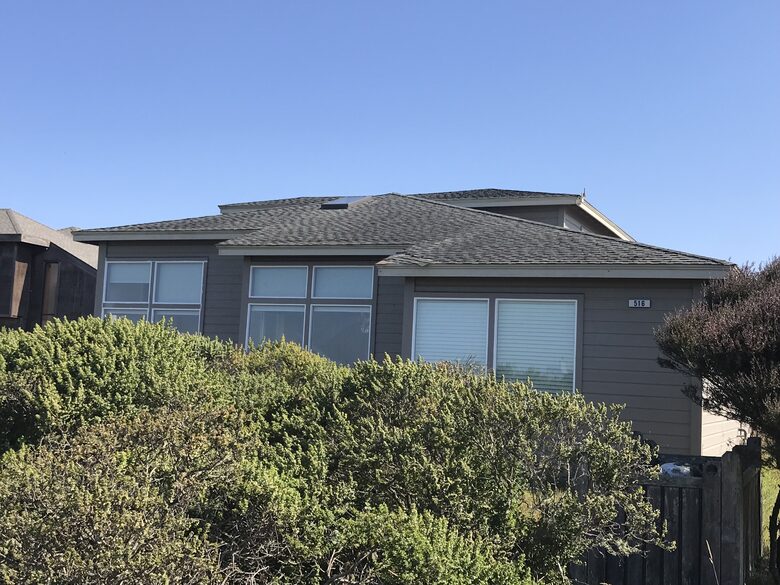 View of the front of the house from the street