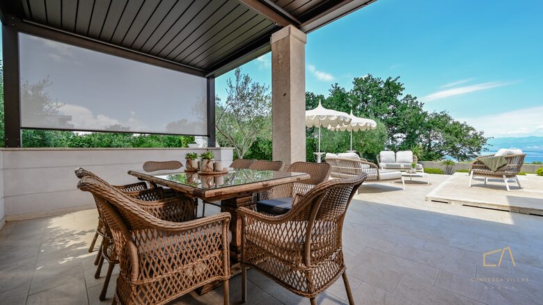 Adriatic Elegance in Coastal Malinska - Zidarići, Croatia