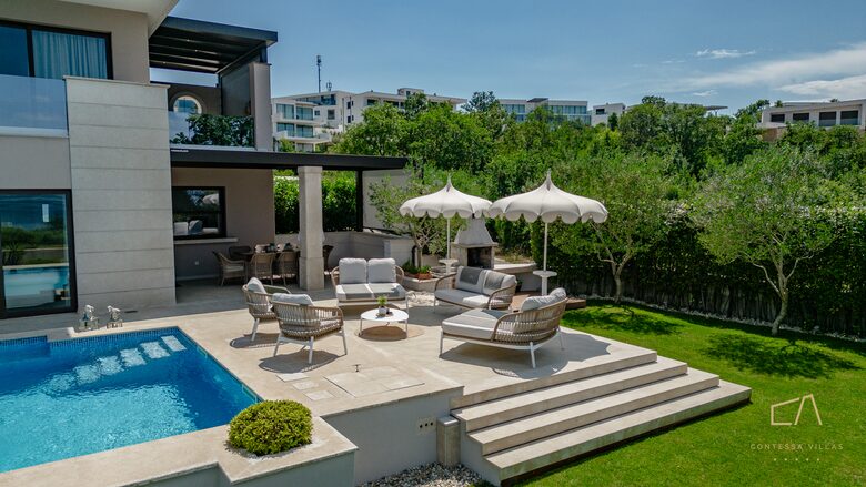 Adriatic Elegance in Coastal Malinska - Zidarići, Croatia