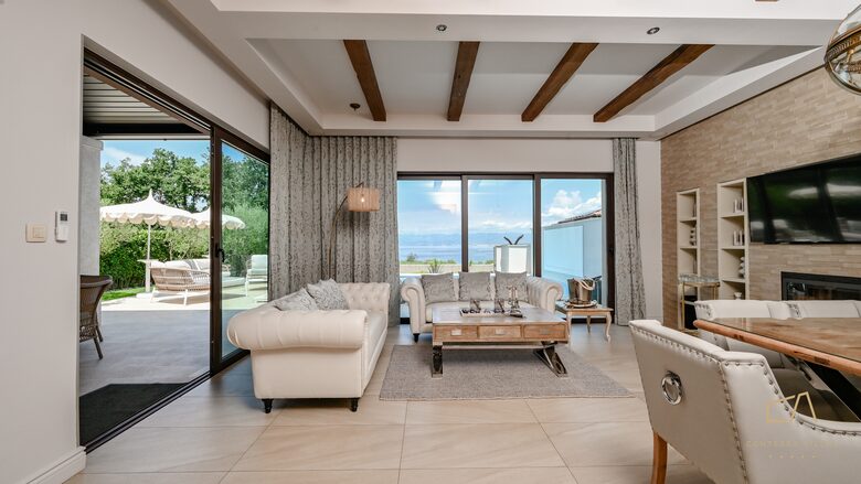 Adriatic Elegance in Coastal Malinska - Zidarići, Croatia