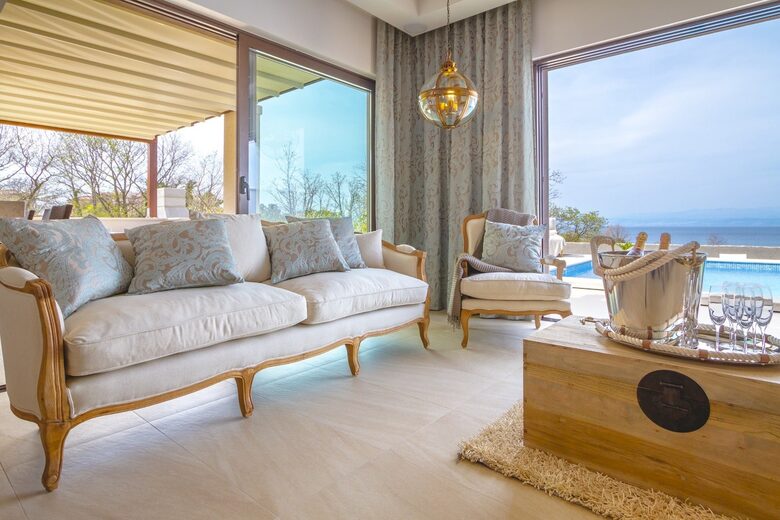 Adriatic Elegance in Coastal Malinska - Zidarići, Croatia